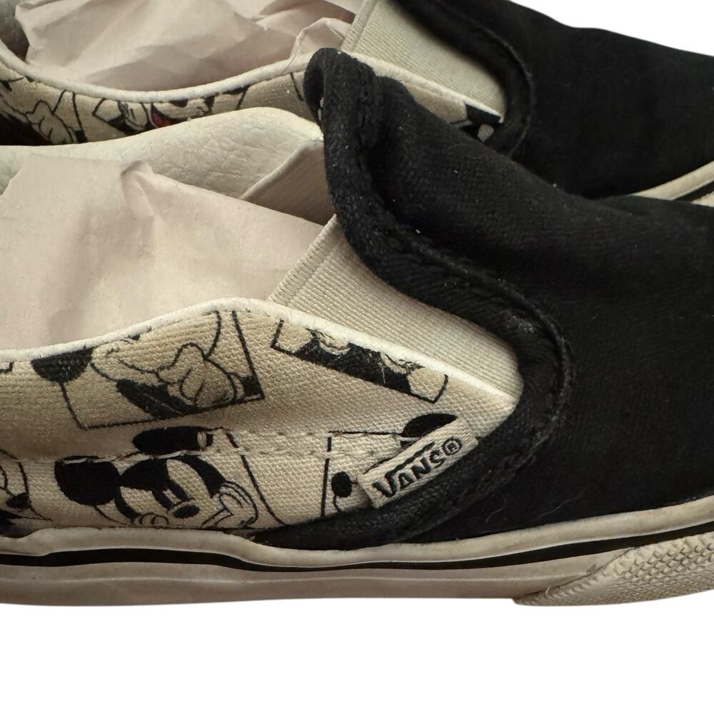 Vans Disney 100th Anniversary Classic Slip On Toddler Shoe Size 8.5 Mickey Mouse - Picture 2 of 12